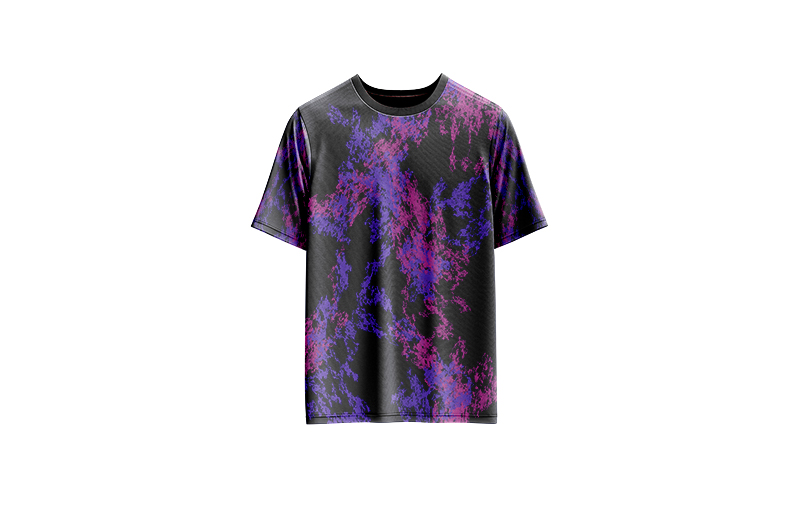 Polite Brownian Motion — Generative artwork inspired by Brownian motion patterns